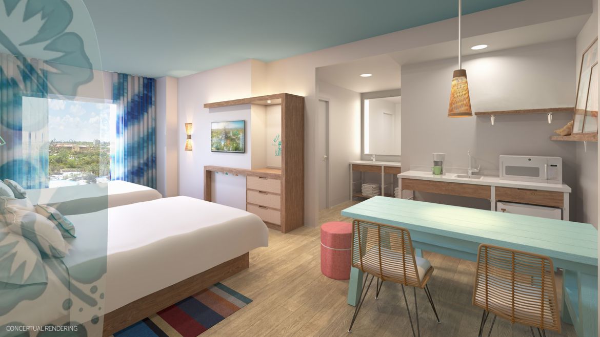 Universal’s Endless Summer Resort-Surfside Inn and Suites / Two-Bedroom Suites