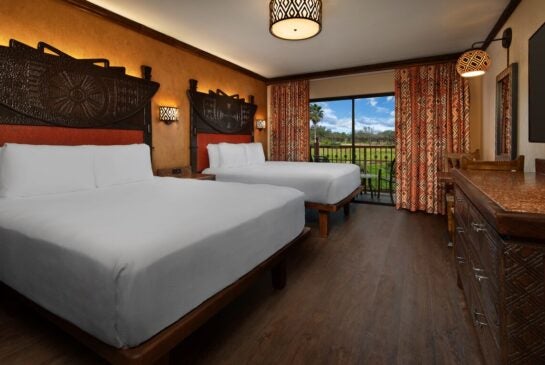 Animal Kingdom Lodge – Savanna View Room